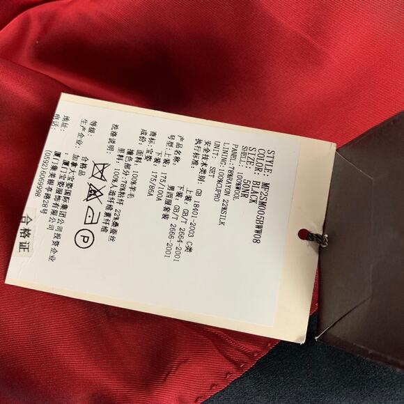 PORTS INTERNATIONAL Size 40 Black Wool Tuxedo Sport Coat - Picture 8 of 8